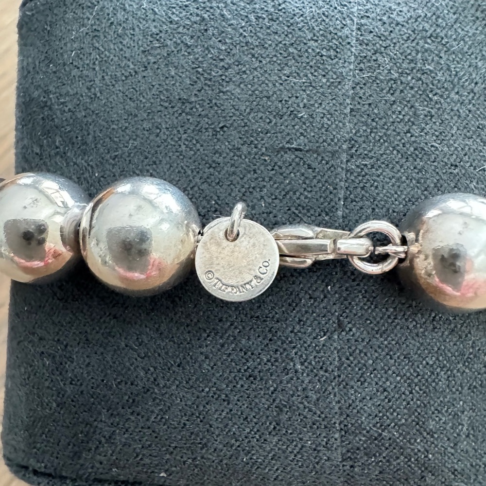 Tiffany Hardwear sterling Silver Ball Bracelet - Picture 3 of 5